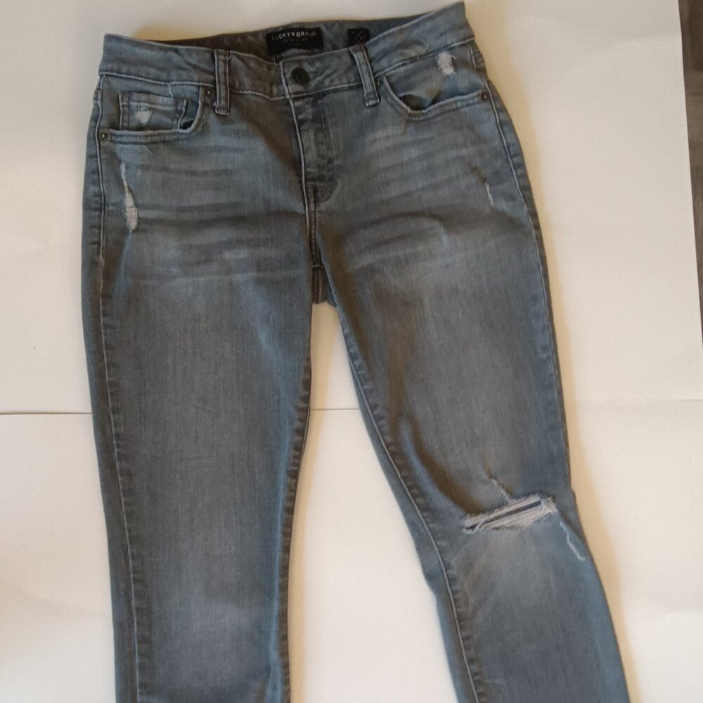 lucky brand los angeles low rise skinny jeans